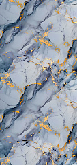 Панели PVC 214 Nordik Blue Gold 122x280cm Panastone Турция