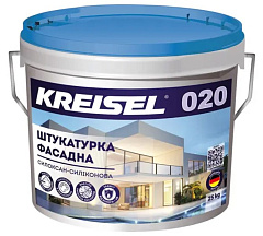 Штукатурки декоративные 020B 2.0mm Короед 25kg Kreisel Украина