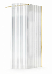 Душевая перегородка BC2139/90cm Curved Gold 8mm shower cab Китай