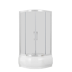 Душевые углы BE1015 Chrom 100x100cm H195 shower cab Китай