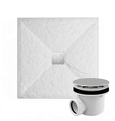 Душевые поддоны Slim White 90x90cm shower cab Китай