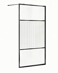 Душевая перегородка BC2138/100cm Black 8mm H200 shower cab Китай