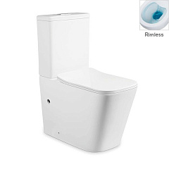 Компакты пристенные SH-5105 81 P-trap No-Rim BTW South Villa Китай