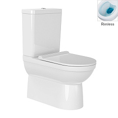 Компакты пристенные Capri BTW White No-Rim+Capac Bien Banyo Турция