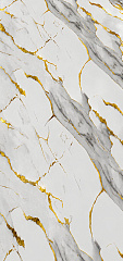 Панели PVC 106 Carrara Gold 122x280cm  Panastone Турция