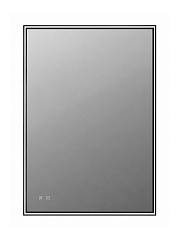 Зеркало LED сенс.подогрев Riflessi Black 60x80cm 2 кноп Ortakci Турция