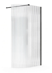 Душевая перегородка BC2139/90cm Curved Black 8mm  shower cab Китай
