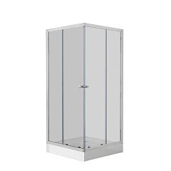 Душевые углы BS1023 Chrome Mat 100x100 H195 shower cab Китай