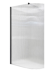 Душевая перегородка BC2139/90cm Curved Black 8mm  shower cab Китай