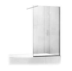Перегородка для ванны 6mm 80cm H150 Chrome Clear shower cab Китай