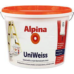 Водоэмульсии UniWeiss 2,5l alpina РУМЫНИЯ