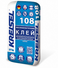 Клей для плитки 108 alb Kreisel Украина