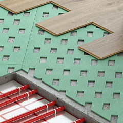 Подложка для ламината XPS Termo 2.5mm 1.0x0.5m Decor Floor Польша
