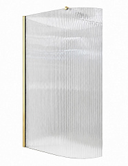 Душевая перегородка BC2139/90cm Curved Gold 8mm shower cab Китай