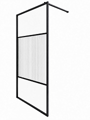 Душевая перегородка BC2138/90cm Black 8mm H200 shower cab Китай