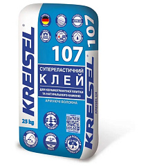 Клей для плитки 107 Super Elasti Kreisel Украина