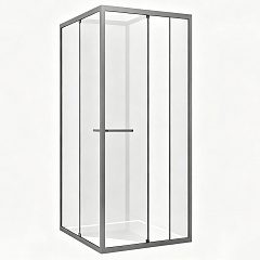 Душевые углы C3098 Gun Grey 90x90cm H200 shower cab Китай