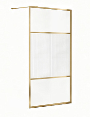 Душевая перегородка BC2138/90cm Gold Satin 8mm  shower cab Китай