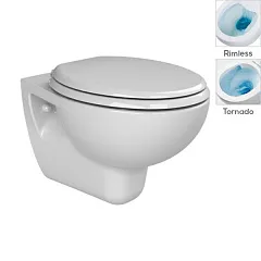 Компакты подвесные Lila Vortex+Capac Proplast Turkuaz Seramik Турция