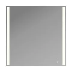 Зеркало LED сенс.подогрев Lines2.0 80x80cm 2 кнопки Ortakci Турция