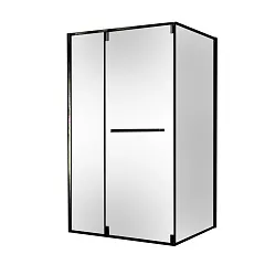 Душевые углы BS3408 Black Left 120x80x200 shower cab Китай