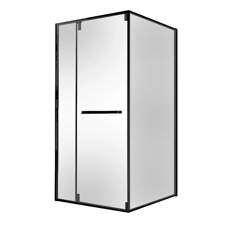 Душевые углы BCS3408 Black Left 100x100x200 shower cab Китай